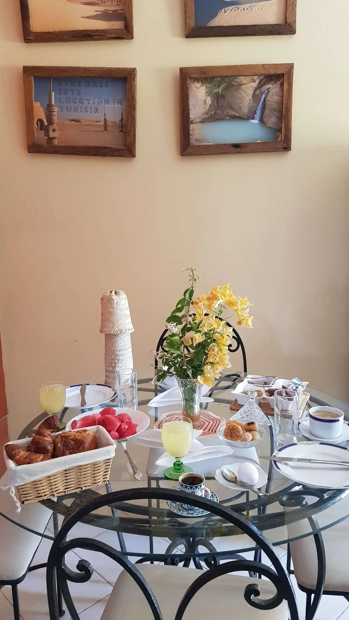 Coin de repas convivial