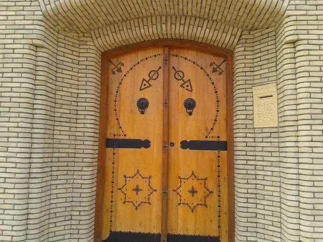 Entrée accueillante de la villa